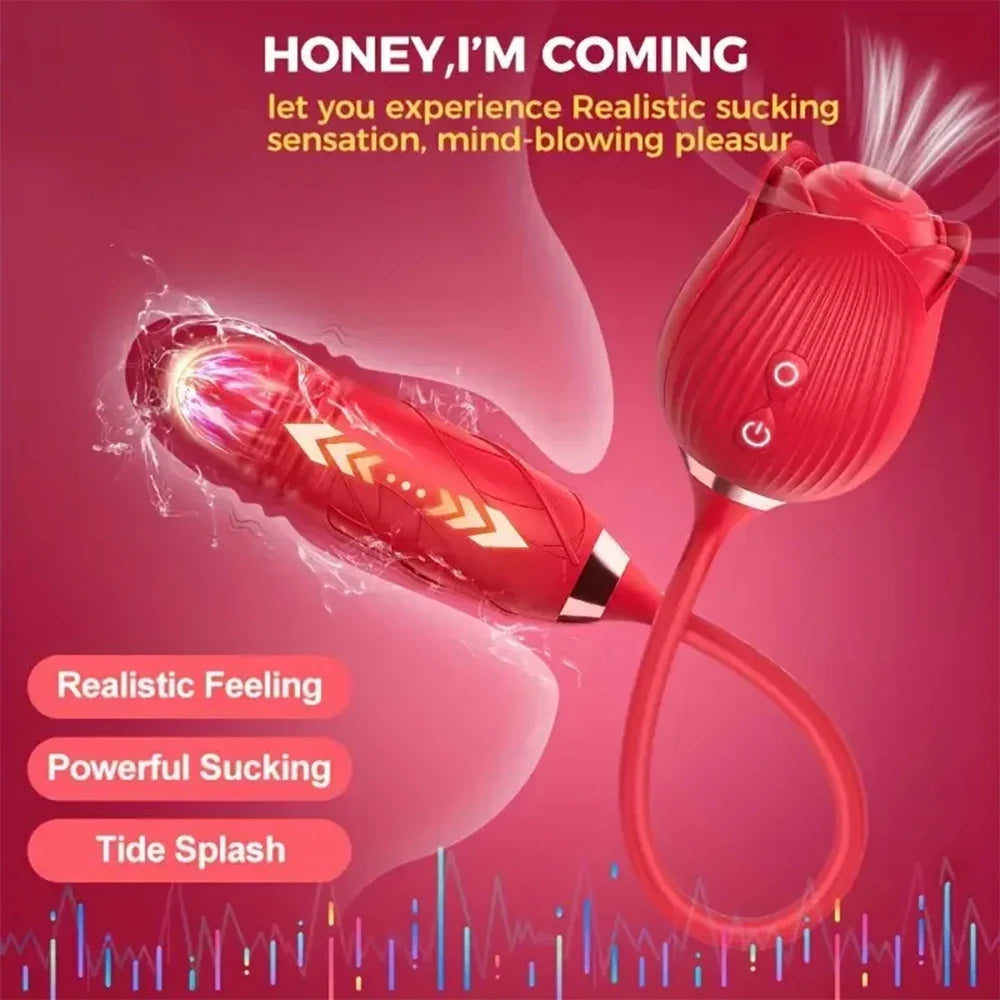 Infinitum Rose Dual Pleasure Vibrator