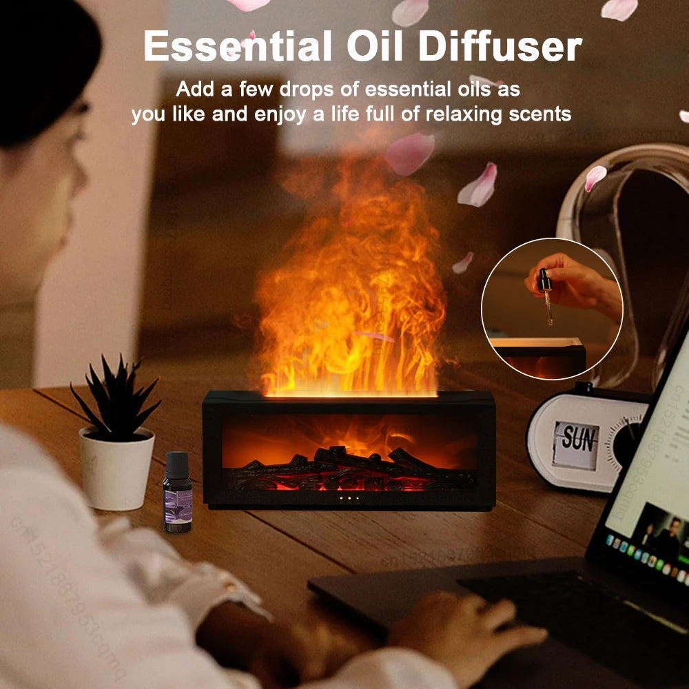 Aromatherapy Flame Diffuser