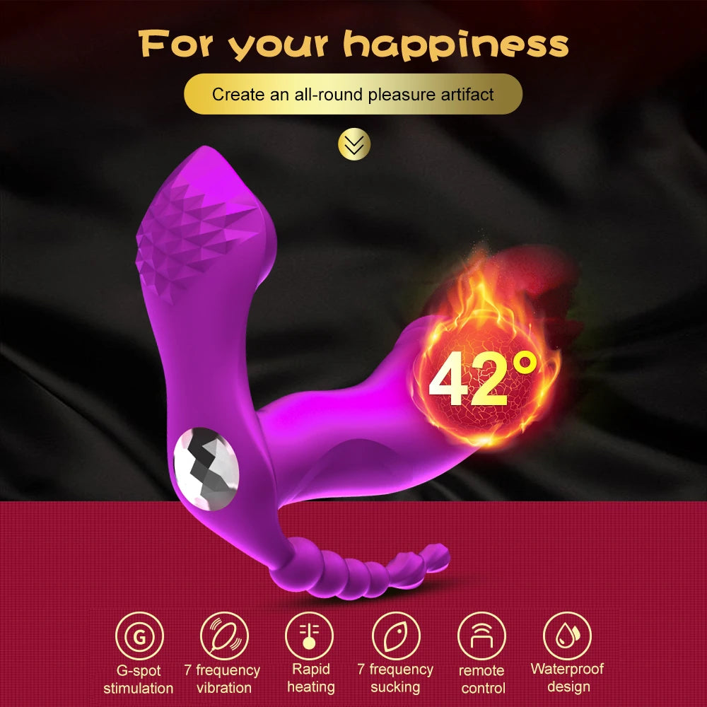 Pulse Heat Remote Vibrator