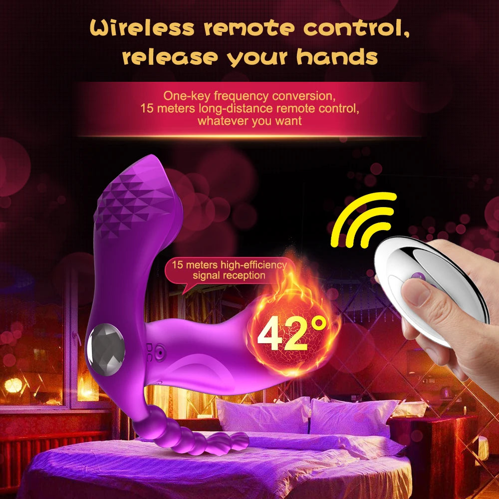 Pulse Heat Remote Vibrator