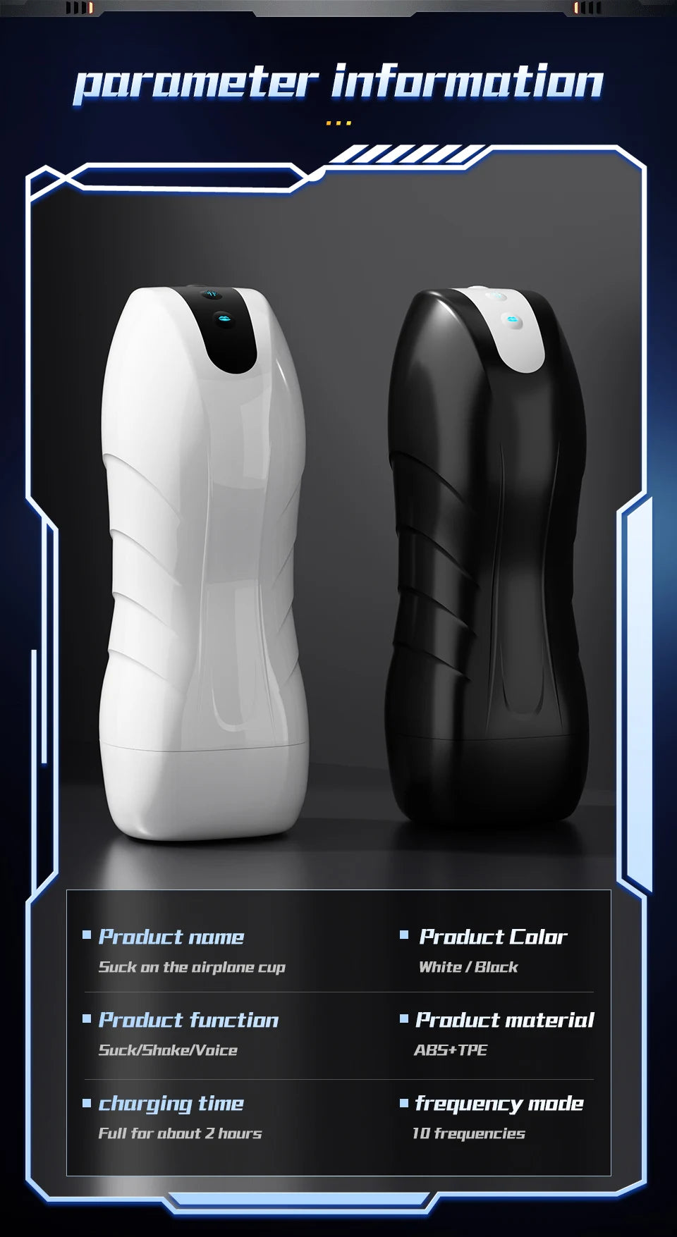 Thrust Master 2.0 – Realistic Suction & Vibrating Cup
