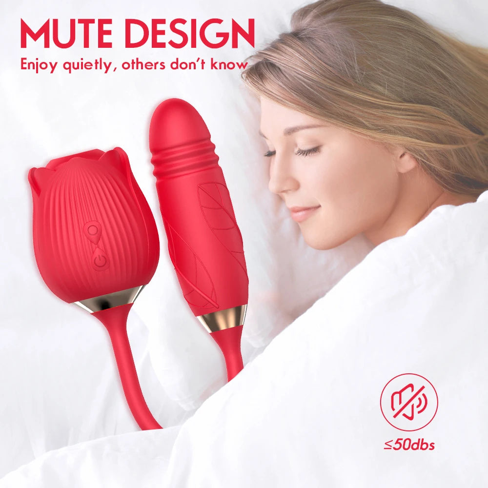 Infinitum Rose Dual Pleasure Vibrator