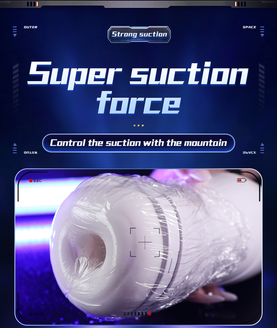Thrust Master 2.0 – Realistic Suction & Vibrating Cup