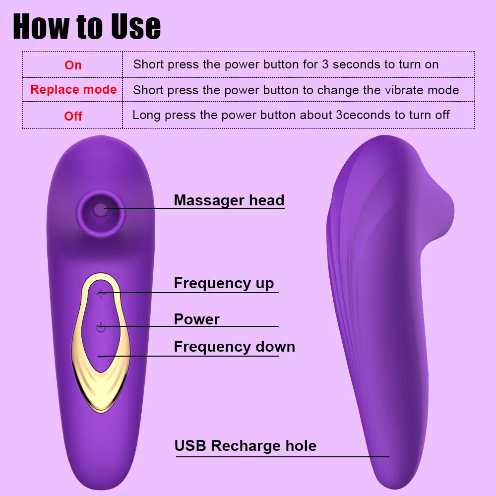 Pure Suck Clitoris Stimulator