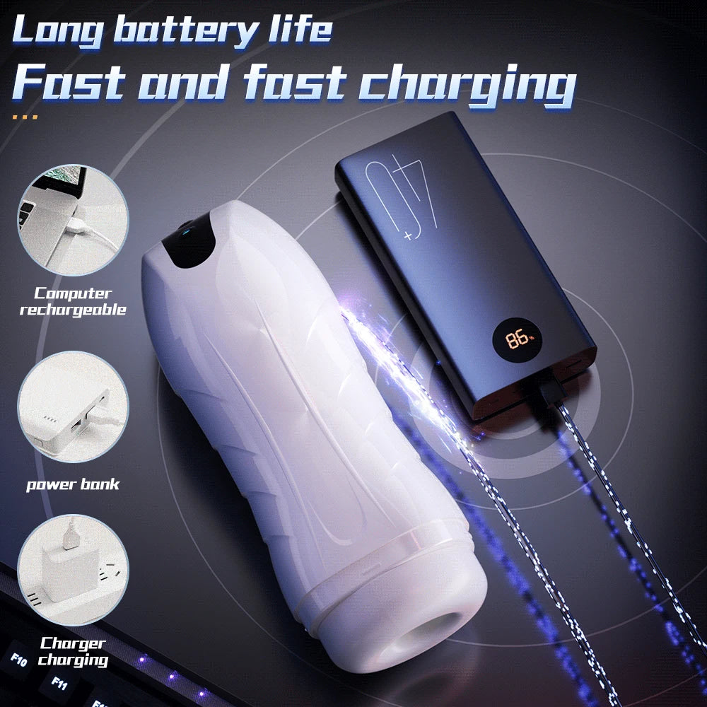 Thrust Master 2.0 – Realistic Suction & Vibrating Cup