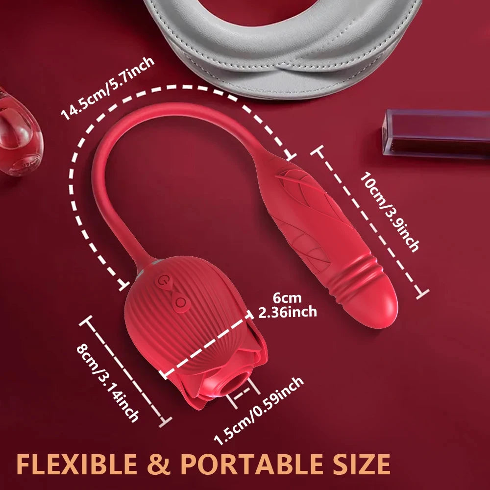 Infinitum Rose Dual Pleasure Vibrator