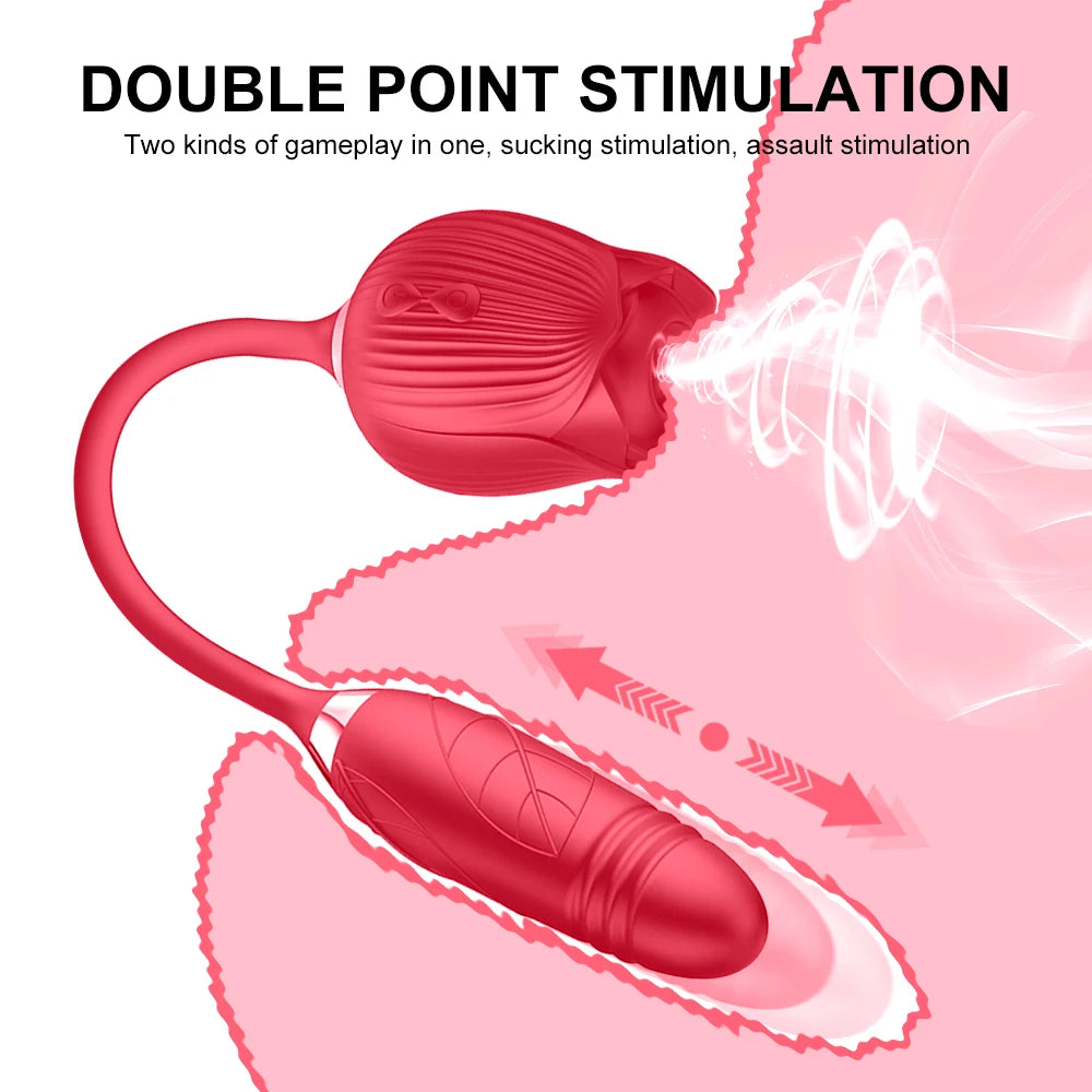 Infinitum Rose Dual Pleasure Vibrator