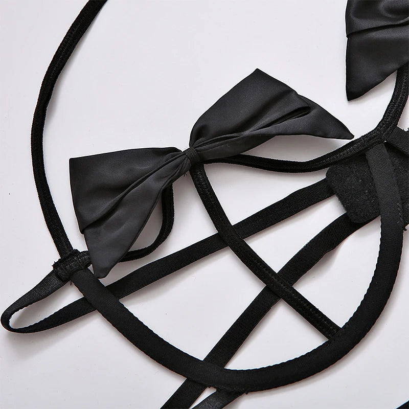 Bow Knot Bra & Panty Set