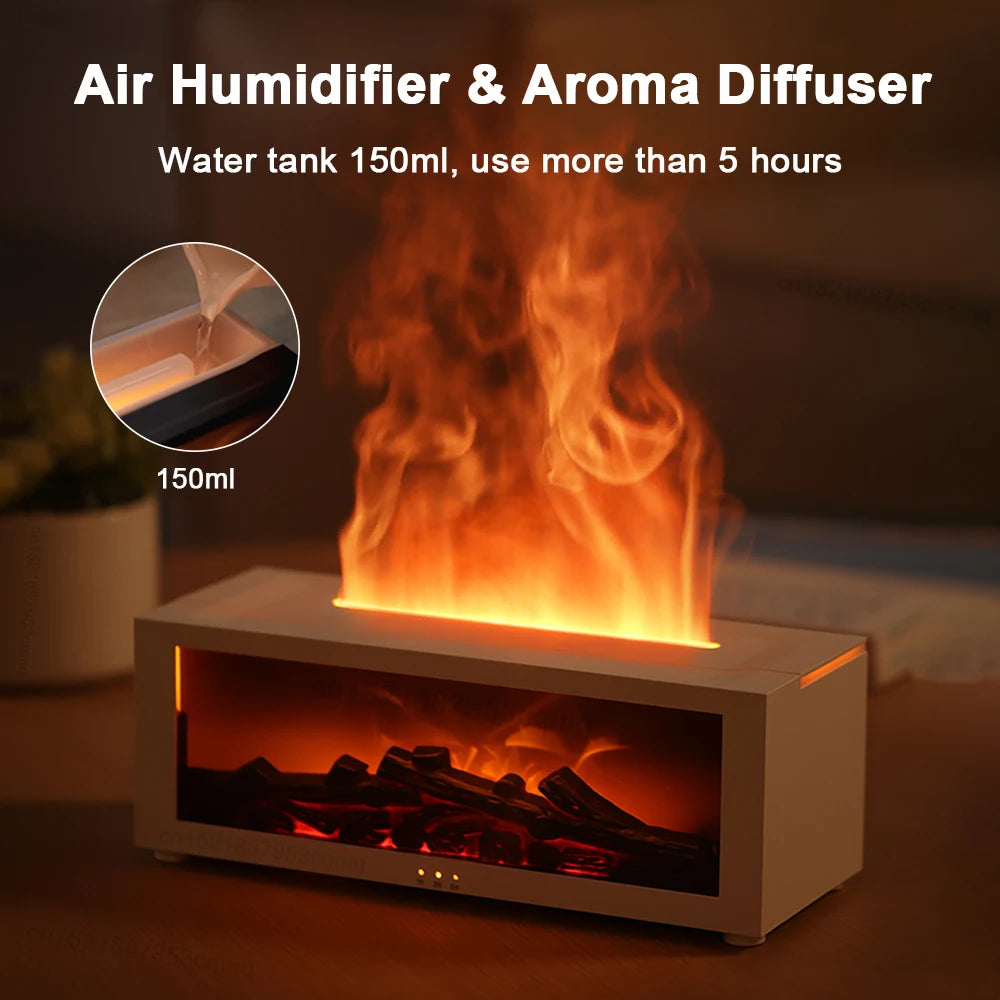 Aromatherapy Flame Diffuser