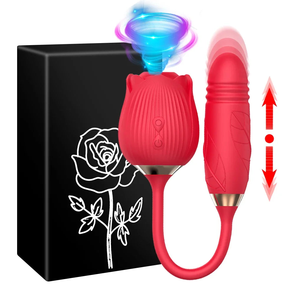 Infinitum Rose Dual Pleasure Vibrator