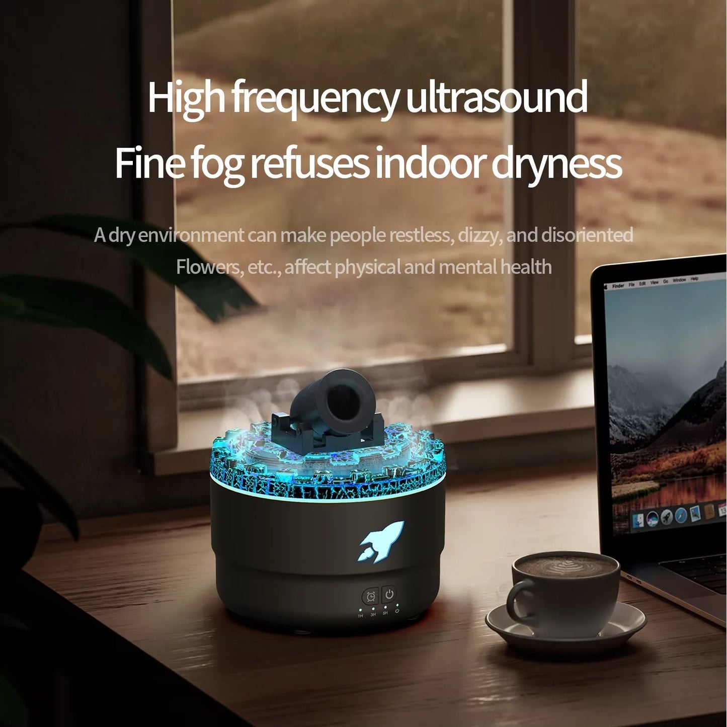Cannon Aromatherapy Humidifier & Oil Diffuser