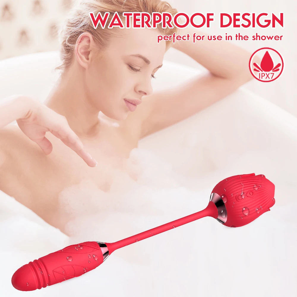 Infinitum Rose Dual Pleasure Vibrator