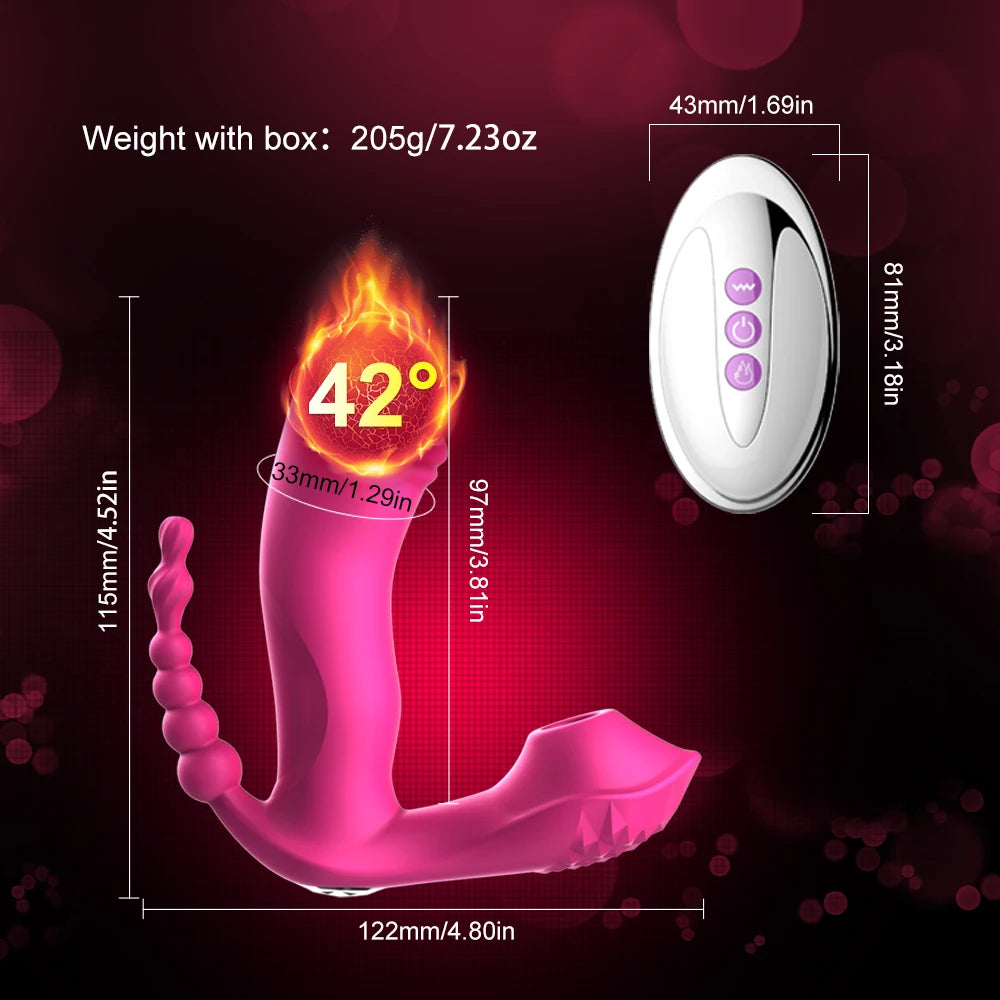 Pulse Heat Remote Vibrator