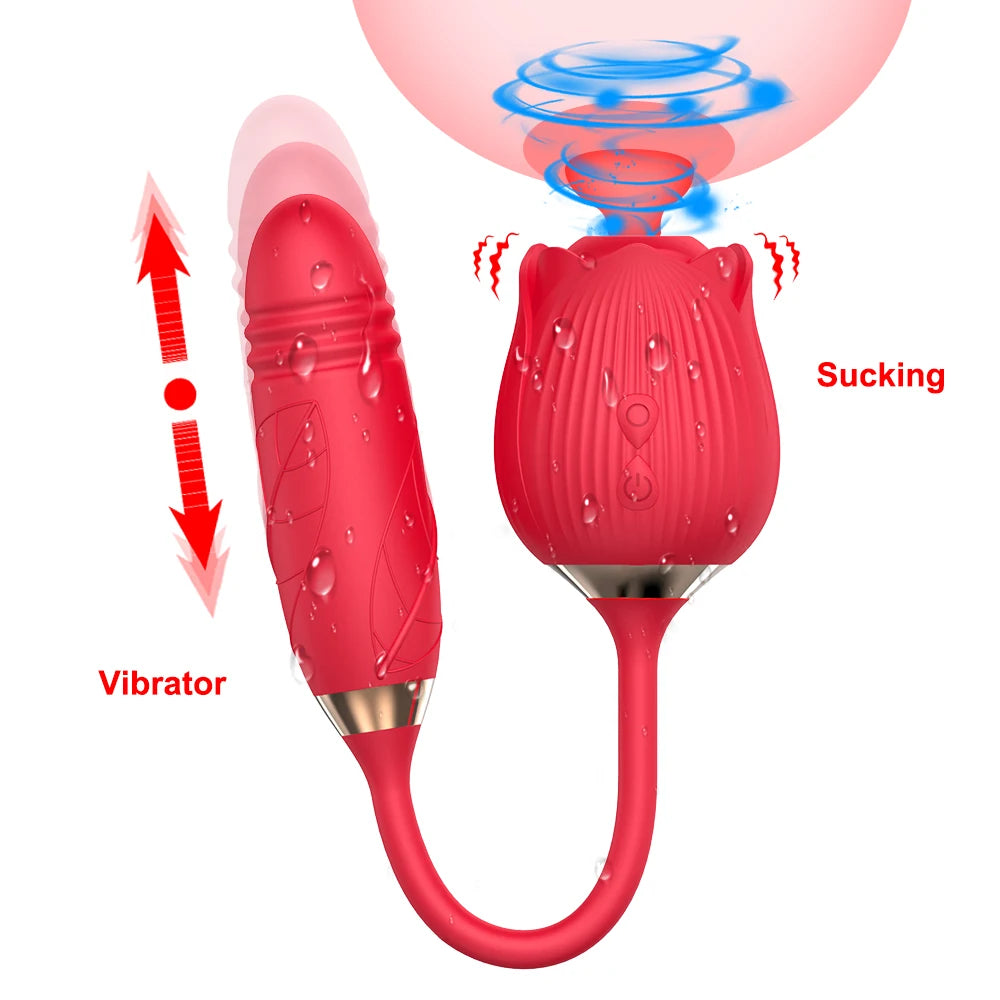 Infinitum Rose Dual Pleasure Vibrator
