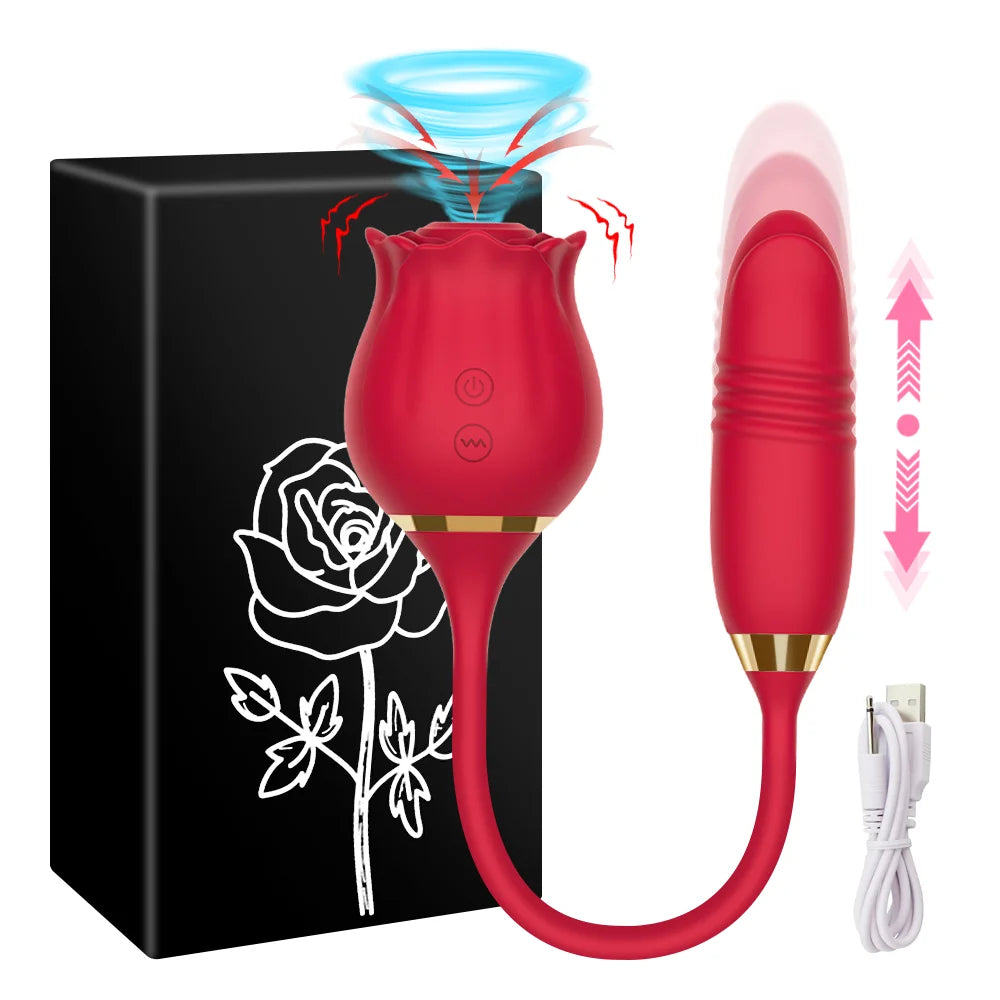 Infinitum Rose Dual Pleasure Vibrator