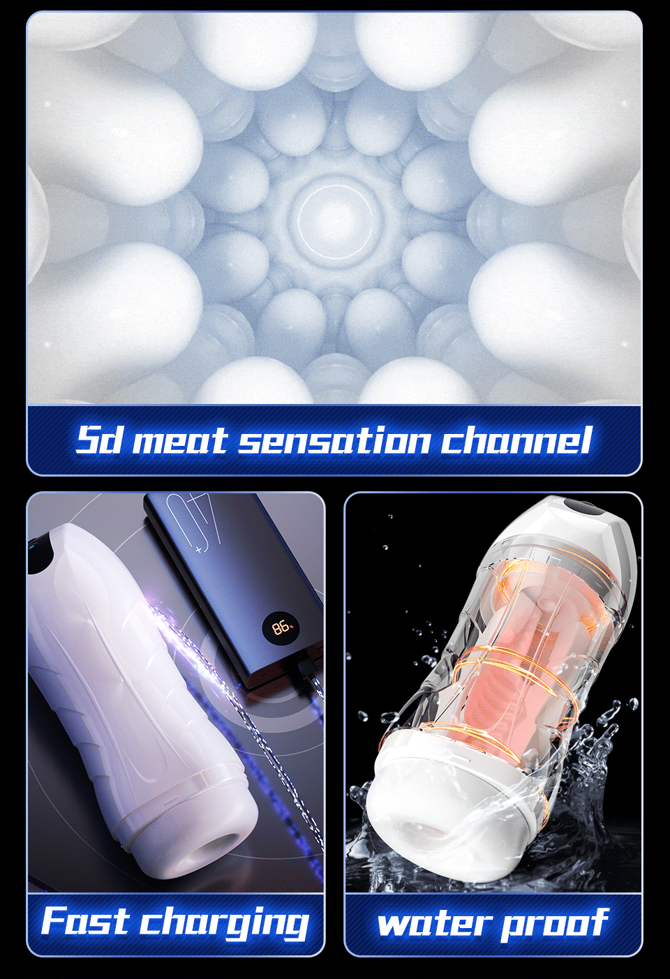 Thrust Master 2.0 – Realistic Suction & Vibrating Cup