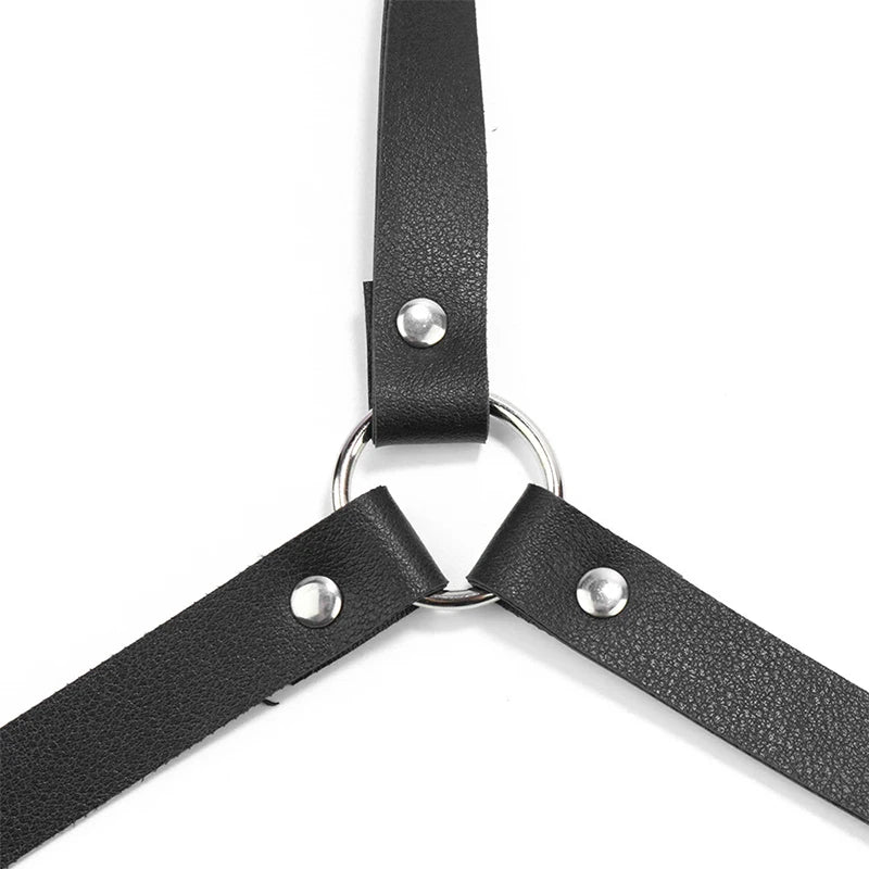 Leather Harness Straps for Women – Adjustable Bondage Lingerie Body Harness