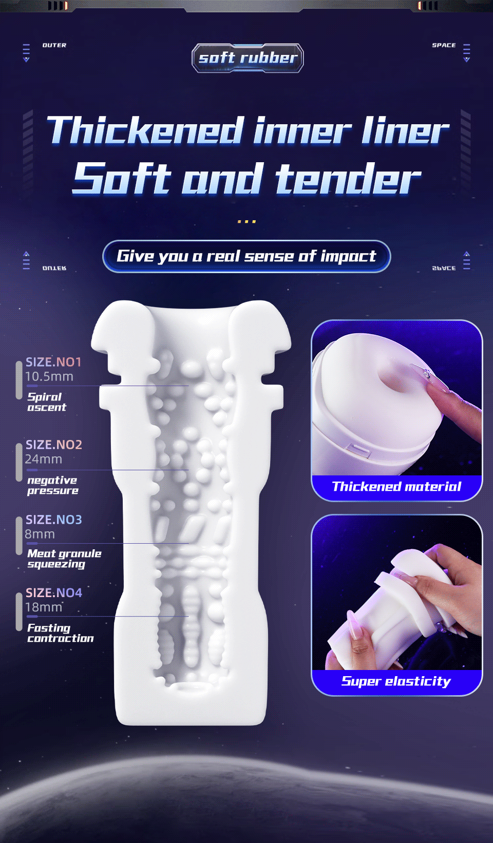 Thrust Master 2.0 – Realistic Suction & Vibrating Cup