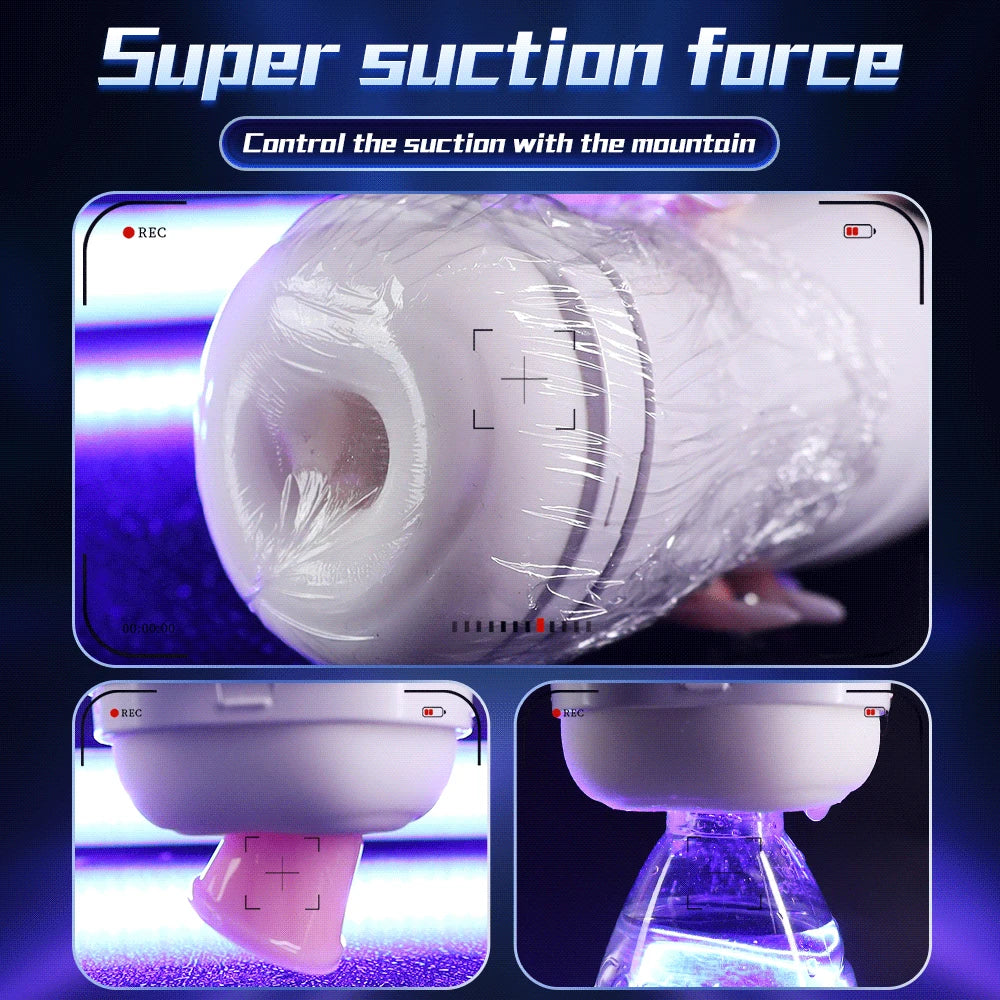 Thrust Master 2.0 – Realistic Suction & Vibrating Cup