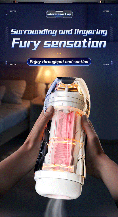 Thrust Master 2.0 – Realistic Suction & Vibrating Cup