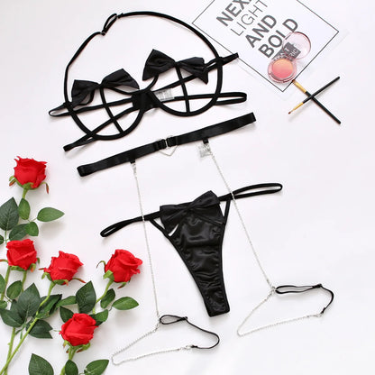 Bow Knot Bra & Panty Set