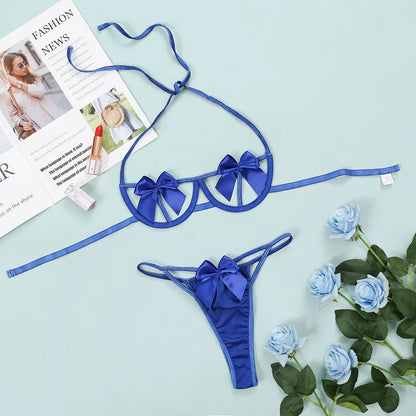 Bow Knot Bra & Panty Set
