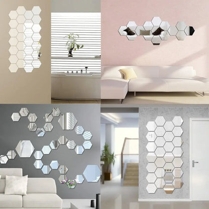 Hexagon Mirrors