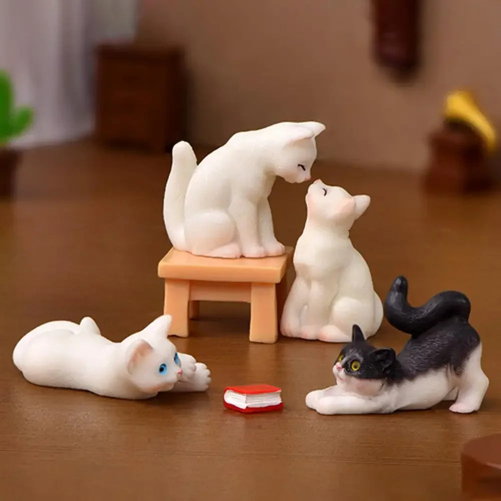 Whisker Wonderland Mini Cat Figurine