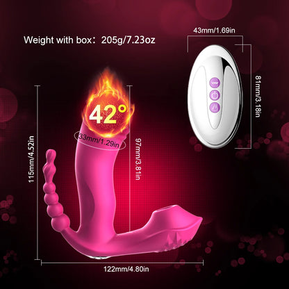 Pulse Heat Remote Vibrator