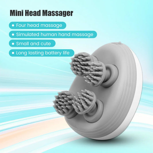 Portable Electric Massager Deep Tissue Relief for Head, Neck, Body & Scalp