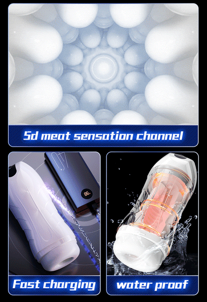 Thrust Master 2.0 – Realistic Suction & Vibrating Cup
