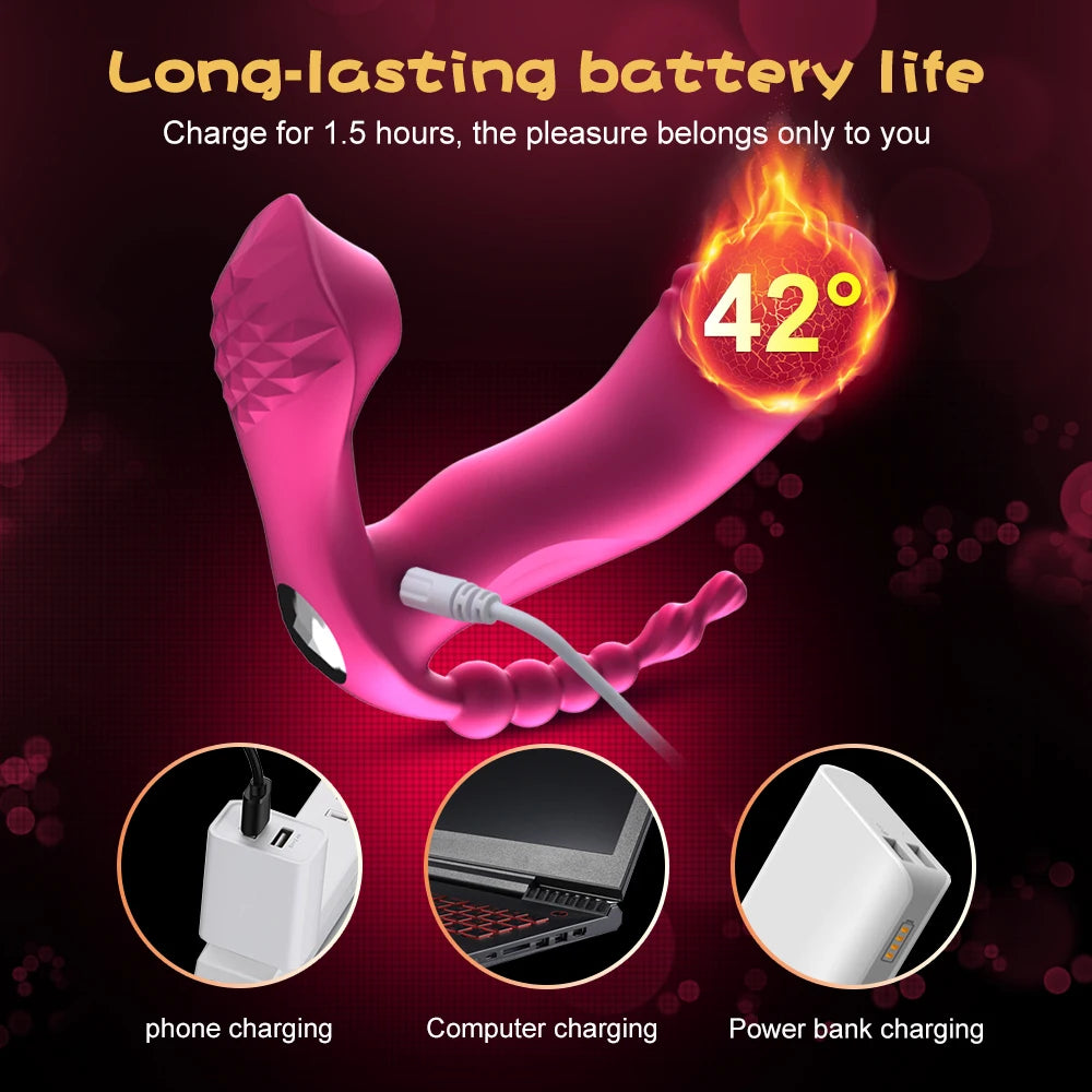 Pulse Heat Remote Vibrator
