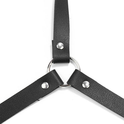 Leather Harness Straps for Women – Adjustable Bondage Lingerie Body Harness